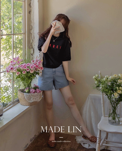 [베스트특가 4천원할인]MADE LIN데일리코디로는 메르레터링 귀요미핏 티[size:F(55~66)]